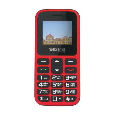 Телефон Sigma Mobile Comfort 50 HIT Red 2023 Телефон Sigma Mobile Comfort 50 HIT Red 2023