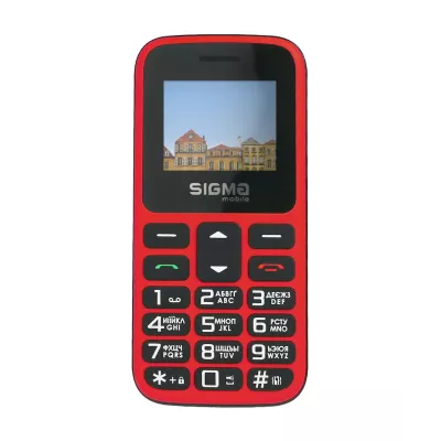 Телефон Sigma Mobile Comfort 50 HIT Red 2023
