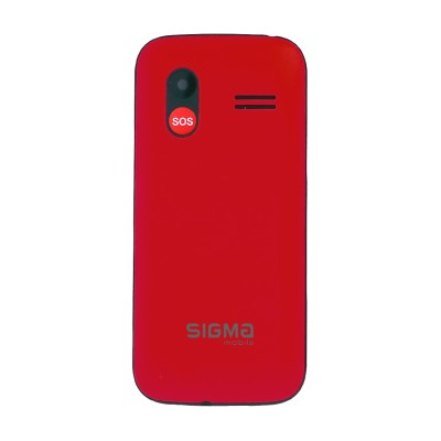 Телефон Sigma Mobile Comfort 50 HIT Red 2023 Телефон Sigma Mobile Comfort 50 HIT Red 2023