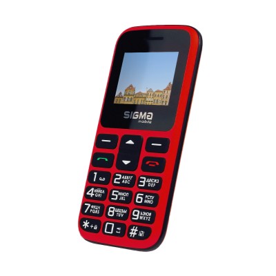 Телефон Sigma Mobile Comfort 50 HIT Red 2023 Телефон Sigma Mobile Comfort 50 HIT Red 2023