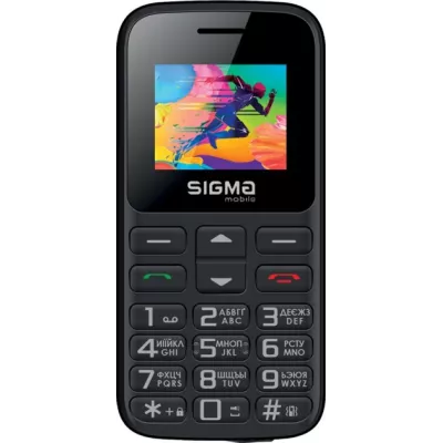 Телефон Sigma Mobile Comfort 50 HIT 2020 Black