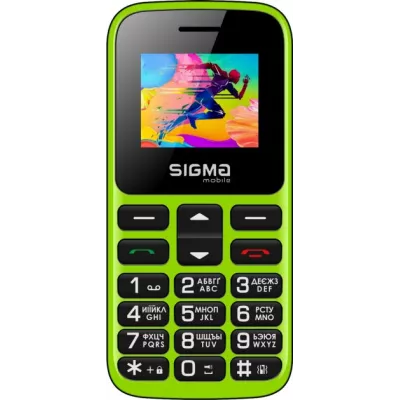 Телефон Sigma Mobile Comfort 50 HIT 2020 Green