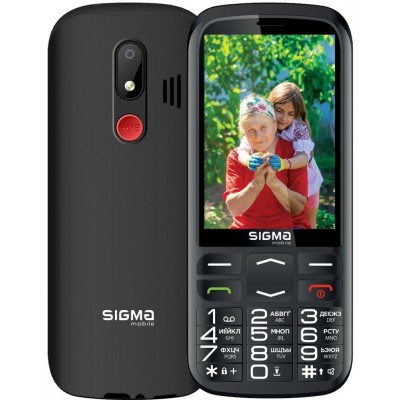 Телефон Sigma Mobile Comfort 50 Optima Type-C Black