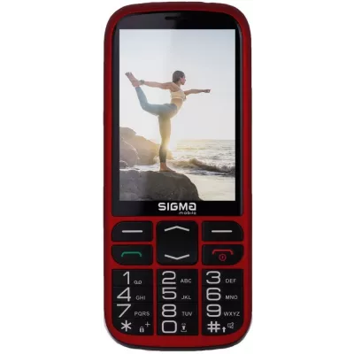 Телефон Sigma Mobile Comfort 50 Optima Type-C Red