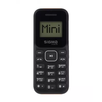 Телефон Sigma Mobile X-Style 14 Mini Black/Orange