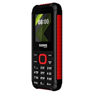 Телефон Sigma Mobile X-Style 18 Track Black/Red