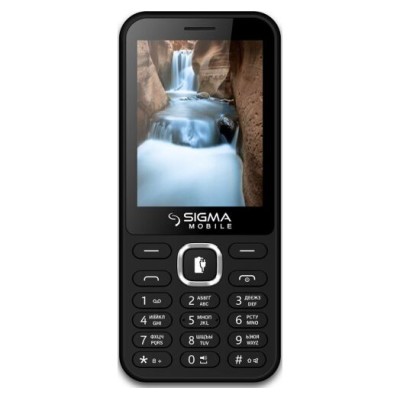 Телефон Sigma Mobile X-Style 31 Power Black 2023
