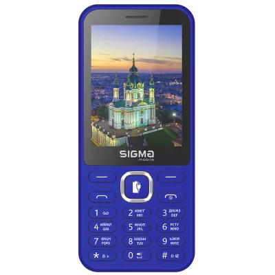 Телефон Sigma Mobile X-Style 31 Type-C Power Blue