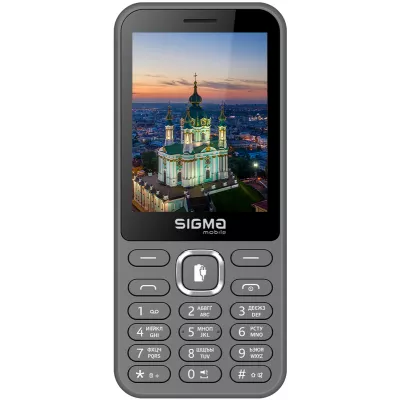 Телефон Sigma Mobile X-Style 31 Type-C Power Grey