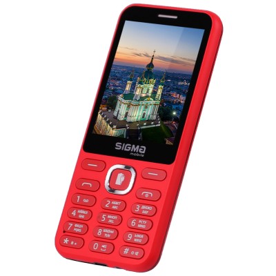 Телефон Sigma Mobile X-Style 31 Type-C Power Red