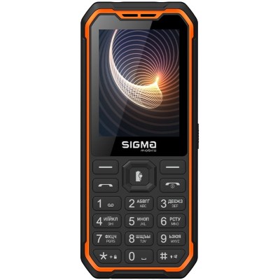 Телефон Sigma Mobile X-Style 310 Force Type-C Black/Orange