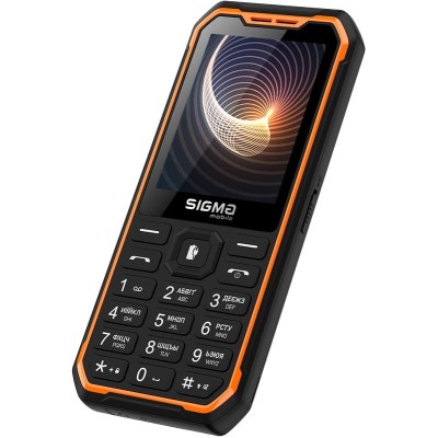 Телефон Sigma Mobile X-Style 310 Force Type-C Black/Orange