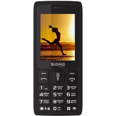 Телефон Sigma Mobile X-Style 34 NRG Type-C Black