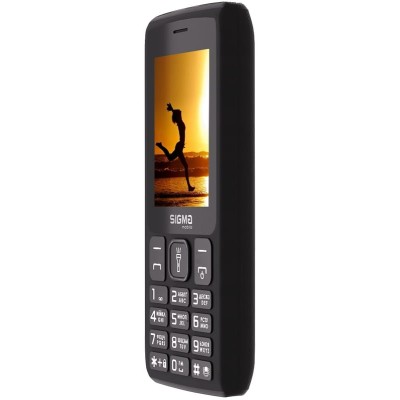 Телефон Sigma Mobile X-Style 34 NRG Type-C Black