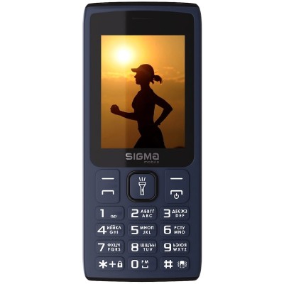 Телефон Sigma Mobile X-Style 34 NRG Type-C Blue