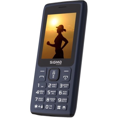 Телефон Sigma Mobile X-Style 34 NRG Type-C Blue