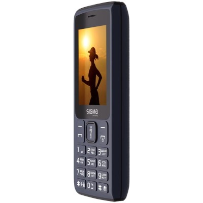 Телефон Sigma Mobile X-Style 34 NRG Type-C Blue