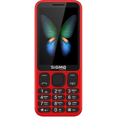 Телефон Sigma Mobile X-Style 351 Lider Red Телефон Sigma Mobile X-Style 351 Lider Red