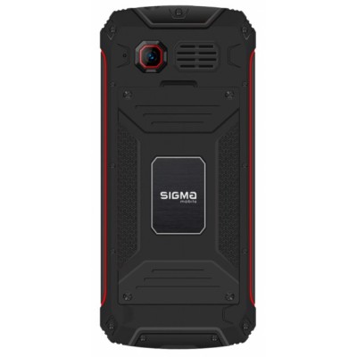 Телефон Sigma Mobile X-Treme PR68 Black/Red