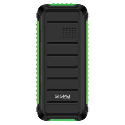 Телефон Sigma Mobile X-Style 18 Track Black/Green