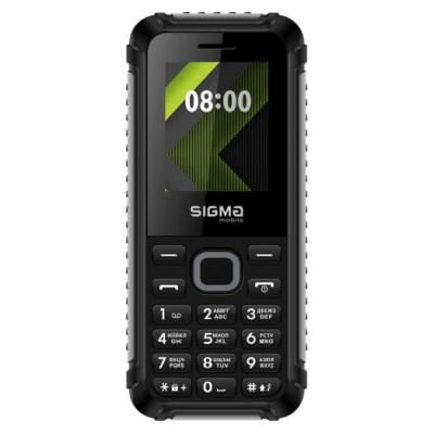 Телефон Sigma Mobile X-Style 18 Track Black/Grey