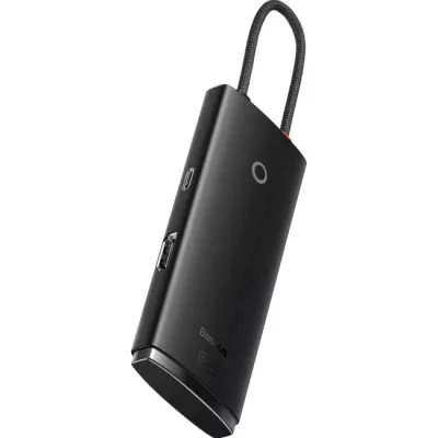 USB-Hub Baseus Lite Series 5-Port Type-C HUB Docking Station (Type-C To HDMI+USB3.0*3+PD) Black WKQX040001