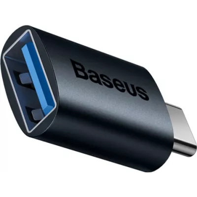 Адаптер Baseus Ingenuity Series Mini OTG Adaptor Type-C To USB-A 3.1 (ZJJQ000003) Blue