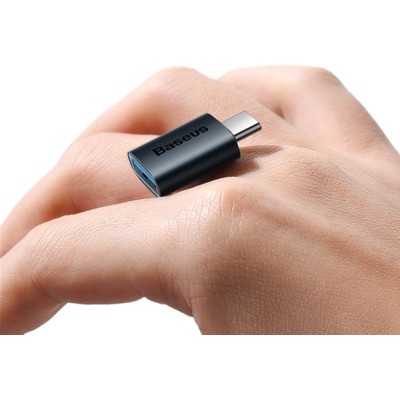 Адаптер Baseus Ingenuity Series Mini OTG Adaptor Type-C To USB-A 3.1 (ZJJQ000003) Blue