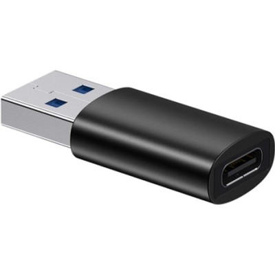 Адаптер Baseus Ingenuity Series Mini OTG Adaptor USB 3.1 To Type-C (ZJJQ000101) Black