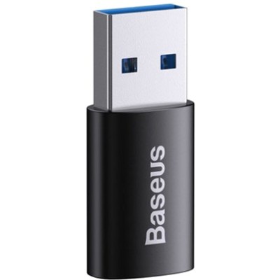 Адаптер Baseus Ingenuity Series Mini OTG Adaptor USB 3.1 To Type-C (ZJJQ000101) Black