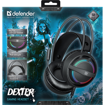 гарнітура DEFENDER Dexter RGB (64595)