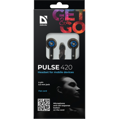 гарнітура DEFENDER Pulse 420 blue