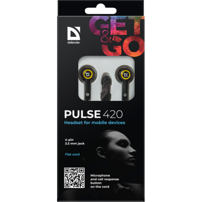 гарнітура DEFENDER Pulse 420 yellow