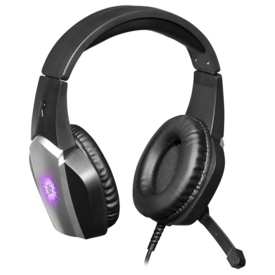 гарнітура DEFENDER X-Skull чорно-сіра, 2.1 м (64585)