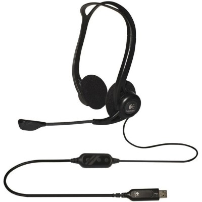 гарнітура LOGITECH Headset PC 960 Stereo Headset USB, OEM
