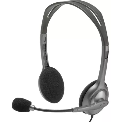 гарнітура LOGITECH Stereo Headset H110 (сріблястий)