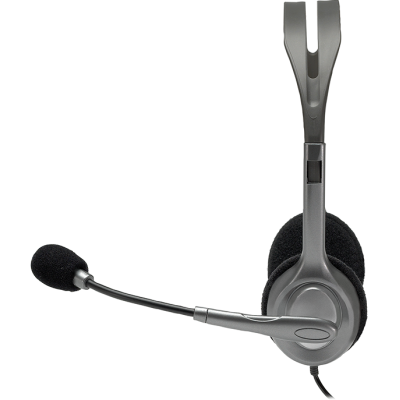 гарнітура LOGITECH Stereo Headset H110 (сріблястий) гарнітура LOGITECH Stereo Headset H110 (сріблястий)