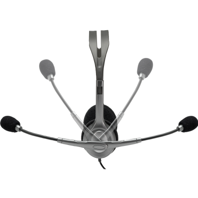 гарнітура LOGITECH Stereo Headset H110 (сріблястий) гарнітура LOGITECH Stereo Headset H110 (сріблястий)
