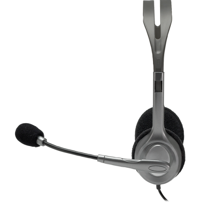гарнітура LOGITECH Stereo Headset H111 (сірий)