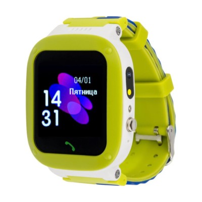 Дитячий смарт-годинник AmiGo GO004 Splashproof Camera+LED Green