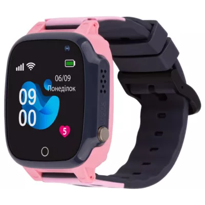 Дитячий смарт-годинник AmiGo GO008 MILKY GPS WIFI Pink