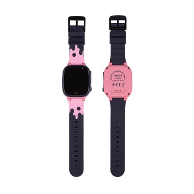 Дитячий смарт-годинник AmiGo GO008 MILKY GPS WIFI Pink