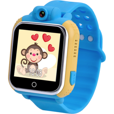 Дитячий смарт-годинник Q20 Smart Watch с GPS трекером Синій
