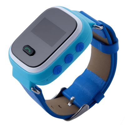 Дитячий смарт-годинник Q60 Smart Watch с GPS трекером Синій