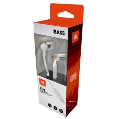 Дротові Навушники JBL T210 (JBLT210GRY) Grey
