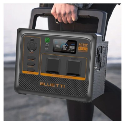 Зарядна станція Bluetti AC60P 600W/504WH Black/Orange