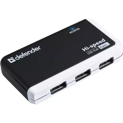Комп.Аксесуари DEFENDER Хаб 4xUSB 2.0 QUADRO INFIX