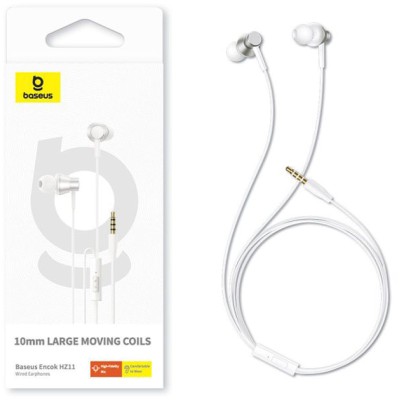 Навушники Baseus Encok HZ11 (3,5mm) (A00164200213-Z1) White