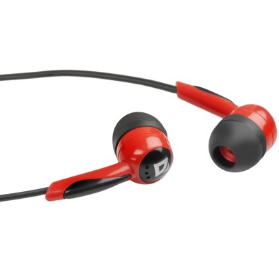 навушники DEFENDER Basic-604 Red/Black