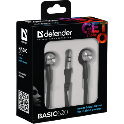 навушники DEFENDER Basic-620 black навушники DEFENDER Basic-620 black